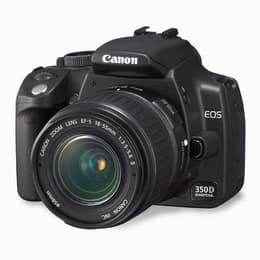 Reflex EOS 350D - Μαύρο + Canon Zoom Lens EF-S 18-55mm f/3.5-5.6II f/3.5-5.6