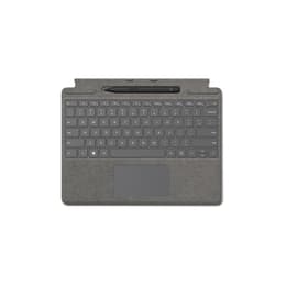 Microsoft Πληκτρολόγιο QWERTY Αγγλικά (US) Ασύρματο Πληκτρολόγιο με φωτιζόμενα πλήκτρα Surface Pro X / 8 / 9 Signature Keyboard + Slim Pen