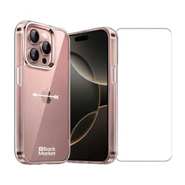 Back Market Προστατευτικό iPhone 16 Pro και προστατευτική οθόνη - 60% Ανακυκλωμένο πλαστικό - Διαφανές