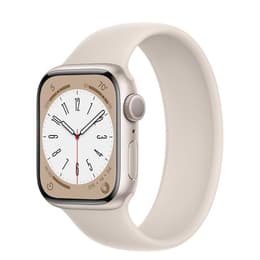Apple Watch (Series 8) 2022 GPS 45mm - Αλουμίνιο Ροζ - Sport band Ροζ