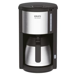 Καφετιέρα Χωρίς κάψουλες Krups Pro Aroma KM305D 1L - Μαύρο/Ασημί