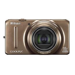 Συμπαγής Coolpix S9200 - Χρυσό + Nikon Nikkor Wide Optical Zoom ED VR 25-450 mm f/3.5-5.9 f/3.5-5.9