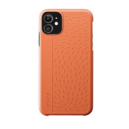 Προστατευτικό iPhone 11 / Xr - Φυσικό υλικό - Πορτοκαλί