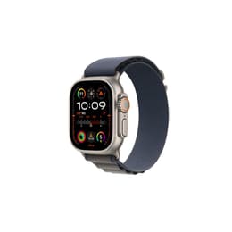 Apple Watch (Ultra) 2022 GPS + Cellular 49mm - Τιτάνιο Γκρι - Αλπικός βρόχος Μπλε