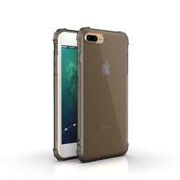 Προστατευτικό iPhone 7 Plus/8 Plus - Σιλικόνη - Μαύρο/Διαφανές