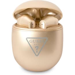 Guess TWS Earbuds Gold Triangle Ακουστικά Μικρόφωνο - Χρυσό