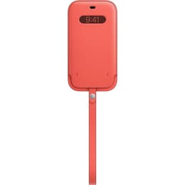 Apple Δερμάτινη θήκη iPhone 12 Pro Max - Magsafe - Δέρμα Ροζ