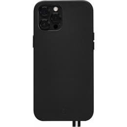 Προστατευτικό iPhone 12 Pro Max - Δέρμα - Μαύρο
