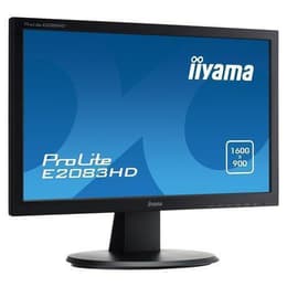 19" Iiyama E2083HD-B1 1600 x 900 LCD monitor Μαύρο