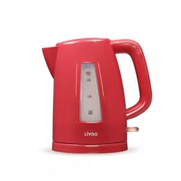 Livoo DOD184RC Κόκκινο 1,7000L - Ηλεκτρικός βραστήρας