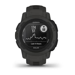Garmin Ρολόγια Instinct 2S Solar Παρακολούθηση καρδιακού ρυθμού GPS - Μαύρο