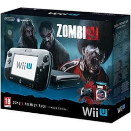 Wii U Premium 32GB - Μαύρο - Περιορισμένη έκδοση Zombi U + Zombi U
