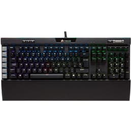 Corsair Πληκτρολόγιο QWERTY Ισπανικό Πληκτρολόγιο με φωτιζόμενα πλήκτρα K95 RGB Platinum
