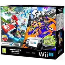 Wii U Premium 32GB - Μαύρο + Mario Kart 8 + Splatoon