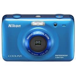 Συμπαγής Coolpix S30 - Μπλε + Nikon Nikkor 3X Optical Zoom Lens 4.1-12.3mm f/3.3-5.9 f/3.3-5.9