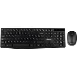 Ngs Πληκτρολόγιο QWERTY Πορτογαλικά Ασύρματο M&K LAYOUT PORTOGHESE PT Kit Mouse and Keyboard