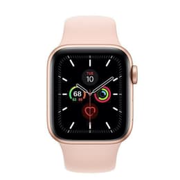 Apple Watch (Series 5) 2019 GPS 44mm - Αλουμίνιο Χρυσό - Sport loop Ροζ