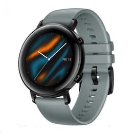 Huawei Ρολόγια Watch GT 2 42mm (DAN-B19) Παρακολούθηση καρδιακού ρυθμού GPS - Μπλε-Μαύρο
