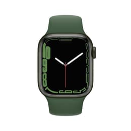 Apple Watch (Series 7) 2021 GPS 41mm - Αλουμίνιο Πράσινο - Sport band Πράσινο