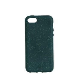 Προστατευτικό iPhone SE/5/5S - Φυσικό υλικό - Πράσινο