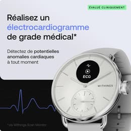 Withings ScanWatch 2 Bluetooth 38 mm - Λευκό