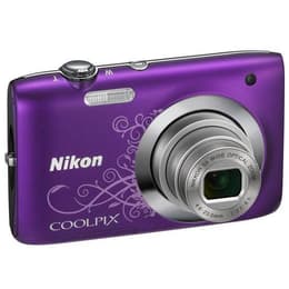Συμπαγής Coolpix S2600 - Μωβ + Nikon Nikkor 5x Wide Optical Zoom 26-130mm f/3.2-6.5 f/3.2-6.5