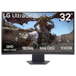 31" LG 32GS60QC 2560 x 1440 LED monitor