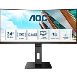 34" Aoc CU34P2A 3440 x 1440 LED monitor Μαύρο