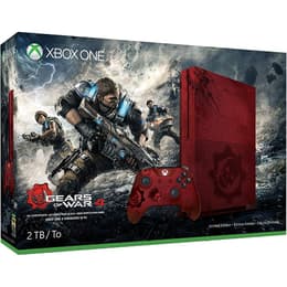 Xbox One S 2000GB - Κόκκινο - Περιορισμένη έκδοση Gears of War 4 + Gears of War 4