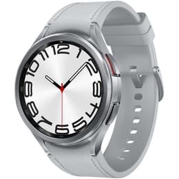 Samsung Ρολόγια Galaxy Watch 6 Classic 47mm Παρακολούθηση καρδιακού ρυθμού GPS - Ασημί