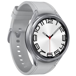 Samsung Ρολόγια Galaxy Watch 6 Classic 47mm Παρακολούθηση καρδιακού ρυθμού GPS - Ασημί