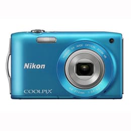 Συμπαγής Coolpix S3300 - Μπλε + Nikon Nikkor 6x Wide Optical Zoom VR 26-156mm f/3.5-6.5 f/3.5-6.5