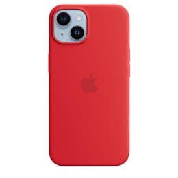 Apple Θήκη από σιλικόνη iPhone 14 Plus - Magsafe - Σιλικόνη Κόκκινο