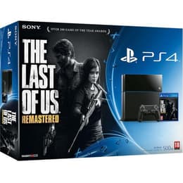 PlayStation 4 500GB - Μαύρο + The Last of Us Remastered