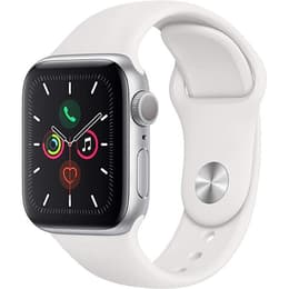 Apple Watch (Series 5) 2019 GPS + Cellular 40mm - Αλουμίνιο Ασημί - Modern buckle Άσπρο