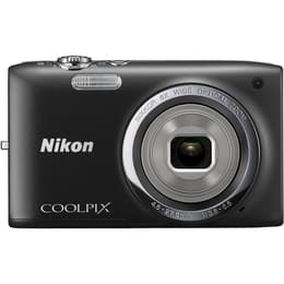 Συμπαγής Coolpix S2700 - Μαύρο + Nikon Nikkor 6x Wide Optical Zoom 26-156mm f/3.5-6.5 f/3.5-6.5