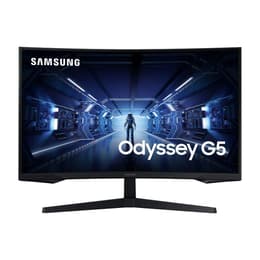 27" Samsung Odyssey G5 C27G55TQWR 2560 x 1440 LCD monitor Μαύρο