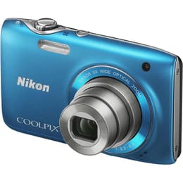 Συμπαγής Coolpix S3100 - Μπλε + Canon Nikkor 5x Optical Zoom 26–130mm f/3.2-6.5 f/3.2-6.5