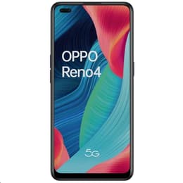 Oppo Reno4 5G 128GB - Μαύρο - Ξεκλείδωτο - Dual-SIM