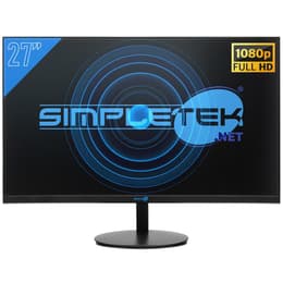 27" Simpletek ST27M 1920 x 1080 LED monitor Μαύρο