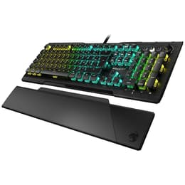 Roccat Πληκτρολόγιο AZERTY Γαλλικό Πληκτρολόγιο με φωτιζόμενα πλήκτρα Vulcan Pro