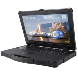 Simpletek RuggedBook Touchi5 15" (2023) - Core i5-8250U - 8GB - SSD 240 Gb QWERTY - Αγγλικά