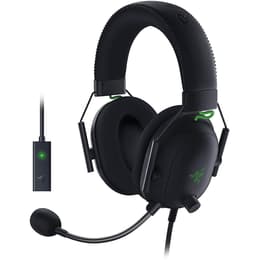 Razer BlackShark V2 X Μειωτής θορύβου gaming καλωδιωμένο Ακουστικά Μικρόφωνο - Μαύρο/Πράσινο