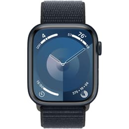 Apple Watch Series 9 (2023) GPS + Cellular 45 mm - Αλουμίνιο Midnight - Sport loop Μπλε