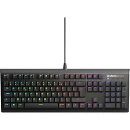 Steelseries Πληκτρολόγιο AZERTY Γαλλικό Πληκτρολόγιο με φωτιζόμενα πλήκτρα Apex M750