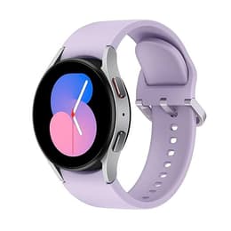 Samsung Ρολόγια Galaxy Watch5 Παρακολούθηση καρδιακού ρυθμού GPS - Ασημί