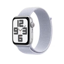 Apple Watch Series SE 2 (2022) GPS 44 mm - Αλουμίνιο Ασημί - Sport loop Μπλε