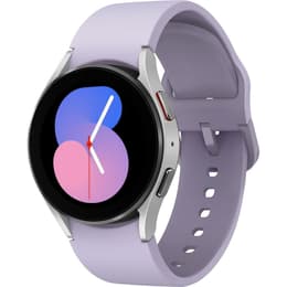 Samsung Ρολόγια Galaxy Watch 5 Παρακολούθηση καρδιακού ρυθμού GPS - Ασημί