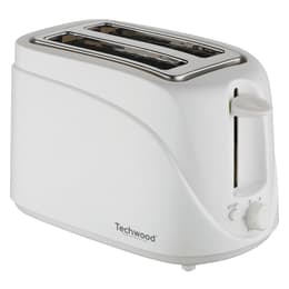 Φρυγανιέρα Grille Pain 2 avec Fentes, Techwood TGP-202 - Coloris Blanc υποδοχές - Άσπρο