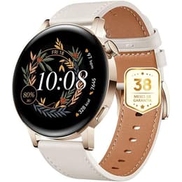 Ρολόγια huawei gt 3 42mm Παρακολούθηση καρδιακού ρυθμού GPS - Άσπρο περλέ